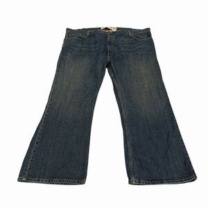 Levi's 527 Low BootCut Mens 48x29 Blue Denim 100% Cotton Earthy Medium Wash Y2K